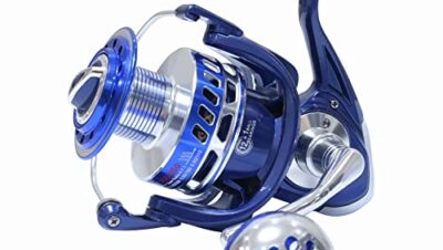 HiUmi 30 kg de potencia Drag Saltiga Igual Spinning Carretes Pesca Pesca Pesca Barco Jigging Pesca Carrete 4000 5000 6000 7000 8000 9000 (6000)