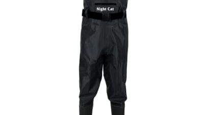 Night Cat Vadeadores de Pesca para Hombres Impermeables Transpirables Mujeres Caza vadeadores para Aguas, 1 tamaño más Grande es Bettler